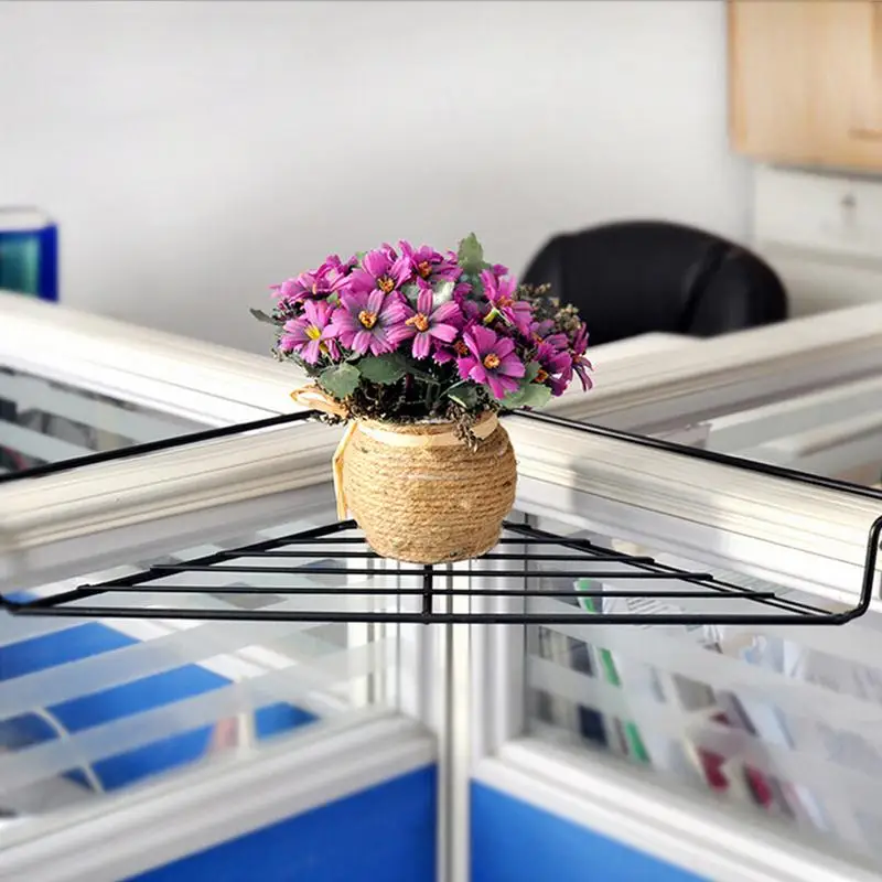 

2019 NEW Iron Succulent Plant Shelf Office Screen Corner Storage Rack Triangle Flower Stand