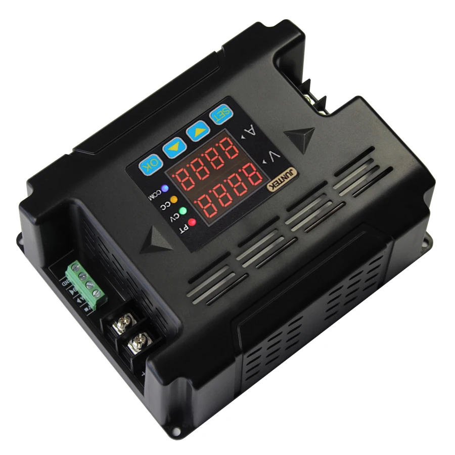 JUNTEK DPM8624 60V24A Programmable DC DC Digital Adjustable Step Down Voltage Power Supply Buck Converter 485 Communication 3