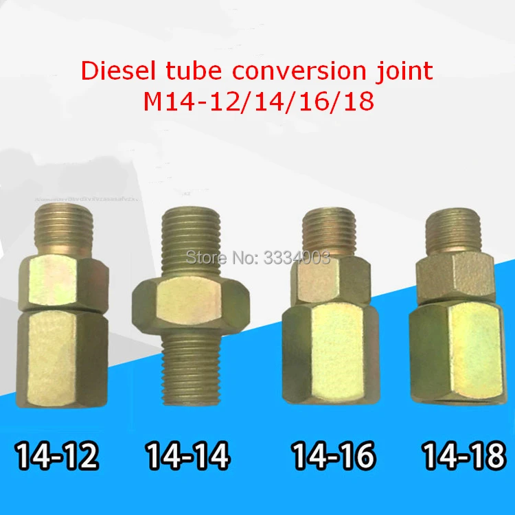 Дизельное соединение для преобразования труб common rail, соединительное соединение для труб common rail, M14-12/14/16/18