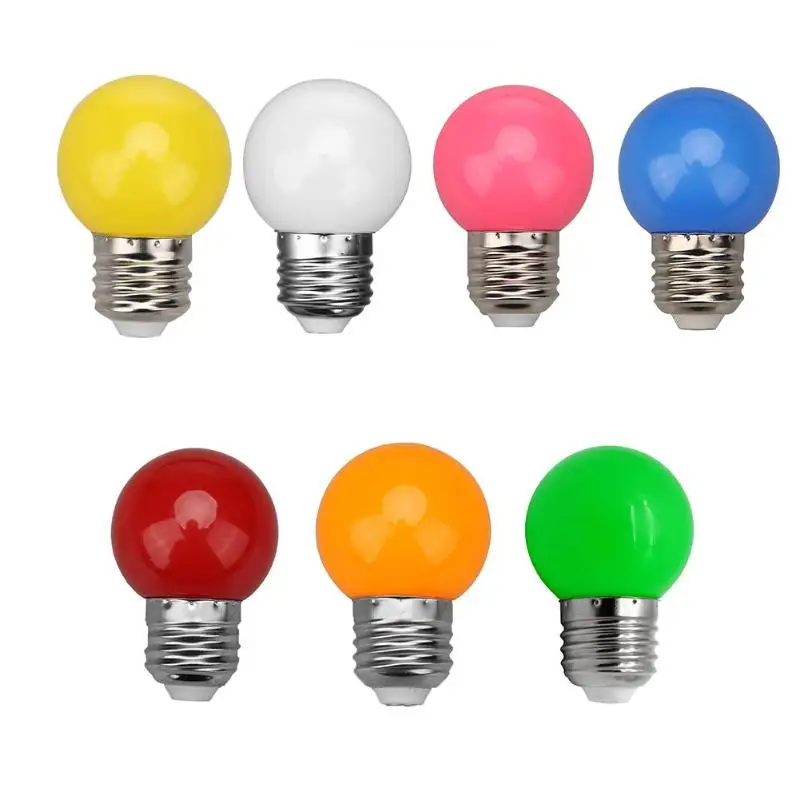 

Colorful Globe Lighting Bulb E27 3W Romantic LED Lamps Multi-function SMD2835 Bar House Festival Practical Decor colors Light