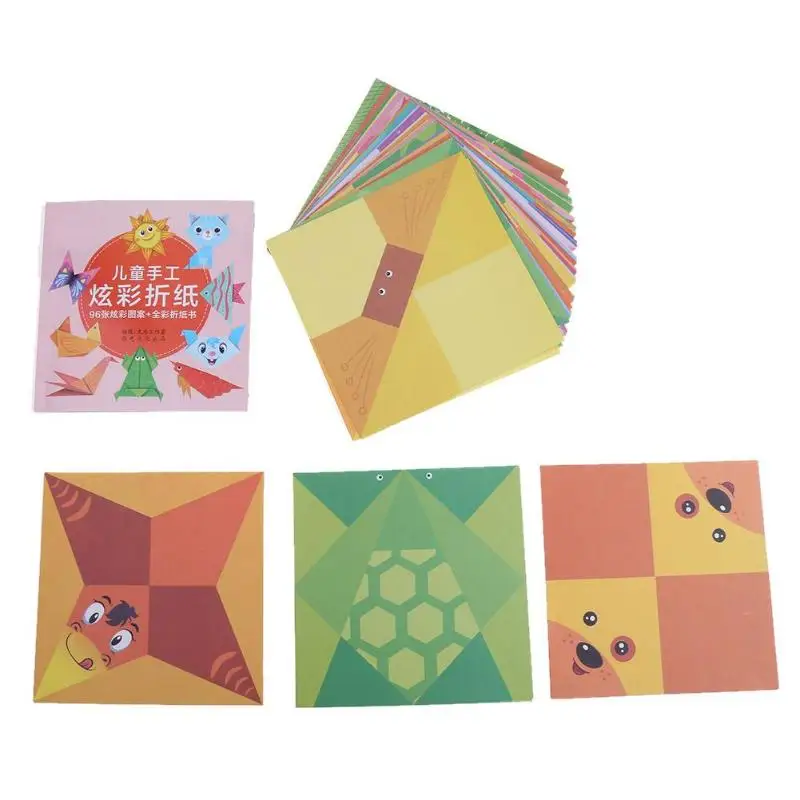 

Baby Handmade Origami Books Children 3D Book Safety Educational Toy Book For children Montessori Creativity Development Gift