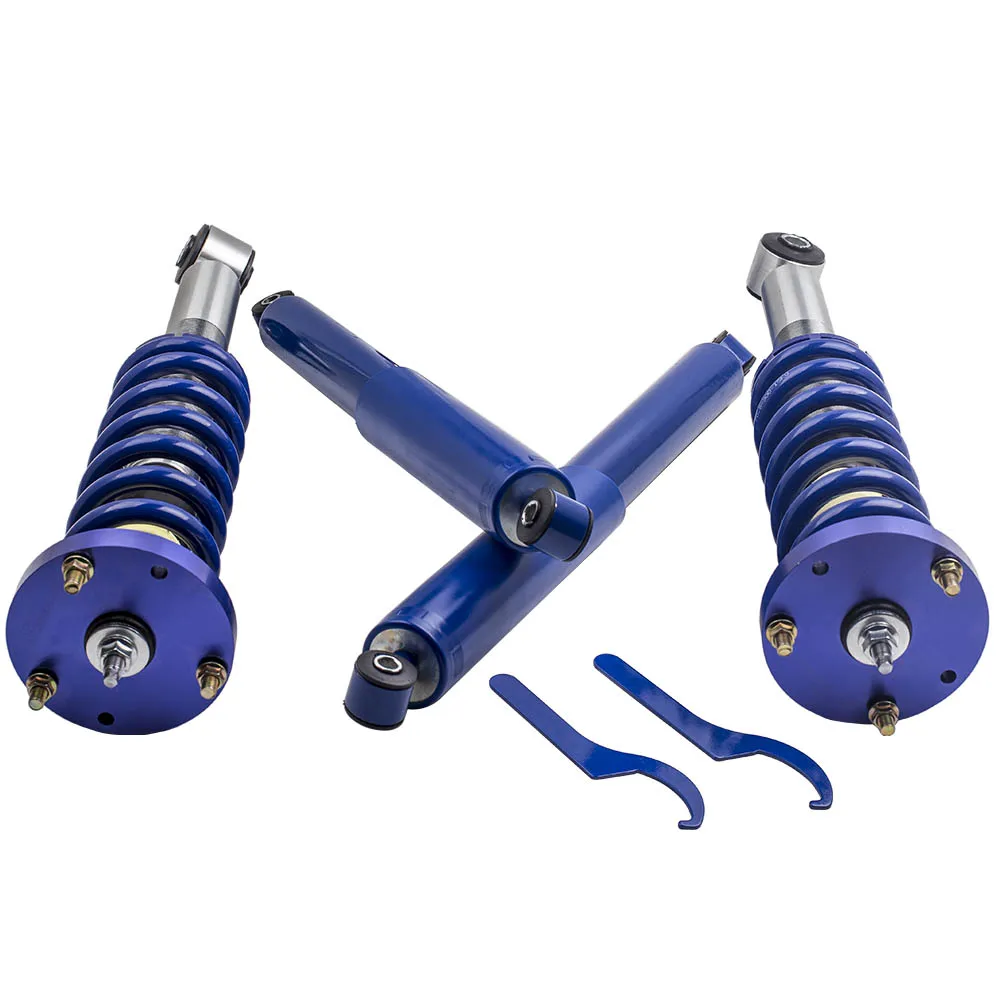 Синяя подвеска Coilover Shock Kit для FORD F150 RWD всего 2004-2008 Adj. Высота амортизатор