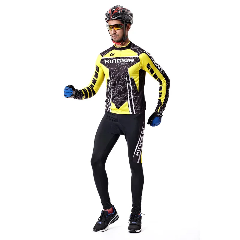 

Summer Cycling Clothes Suit Long Sleeve Men And Women Bicycle Clothing Ride