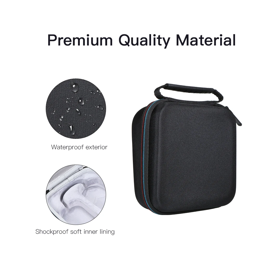 Прочный чехол ЭВА для logitech G203 водонепроницаемая сумка для переноски мыши с мягкой внутренней подкладкой ударопрочная сумка для мыши с сетчатым карманом