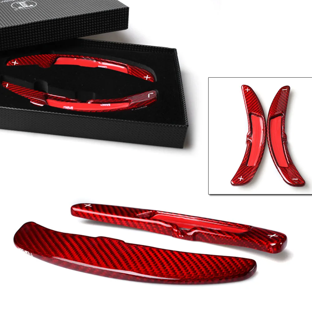 

Car Paddle Shift Extension For Porsche Panamera/Macan Cayenne/Porsche 911/Carrera 991/Boxster/Cayman 718 2016-2017 Carbon Fiber