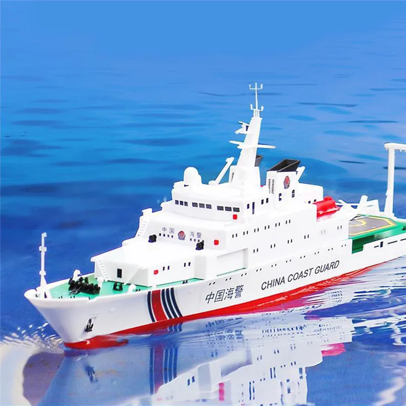 1/250 39 см 2 4G Китайский Морской патруль 3383 радиоуправляемая лодка 25 км/ч двойной