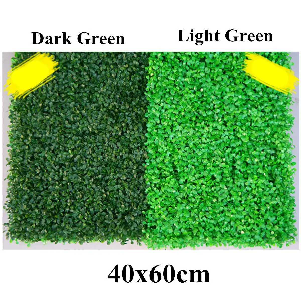 Artificial Grasses Plants 40x60cm Wall Fake Lawn Faux Creepers Leaf