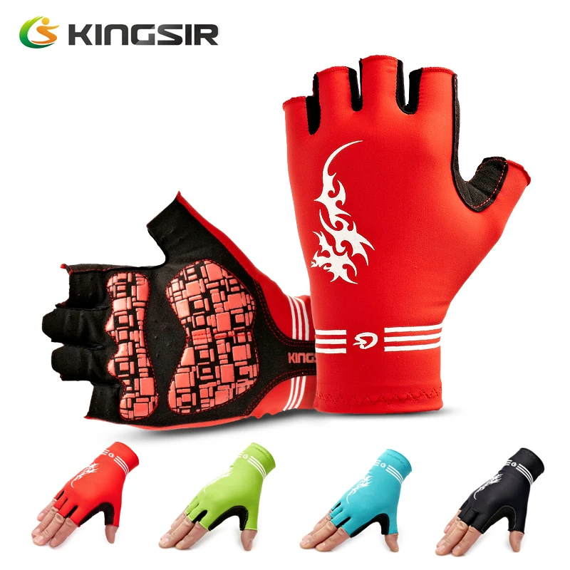 

Cycling Bike Bicycle Motorcycle Shockproof Foam Padded Outdoor Sports Half Finger Short Riding Biking Glove Working 35 85gx