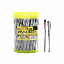 Автоматический Карандаш свинец 2B Студенческая ручка для деятельности 0,5 мм/0,7 мм заменитель основной канцелярские товары оптом