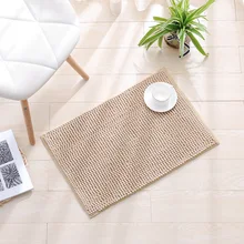 Коврики из микрофибры мягкие синели в помещении моющиеся ванная комната пол коврик столовая ковер для спальни анти-коврик для автомобиля моющийся