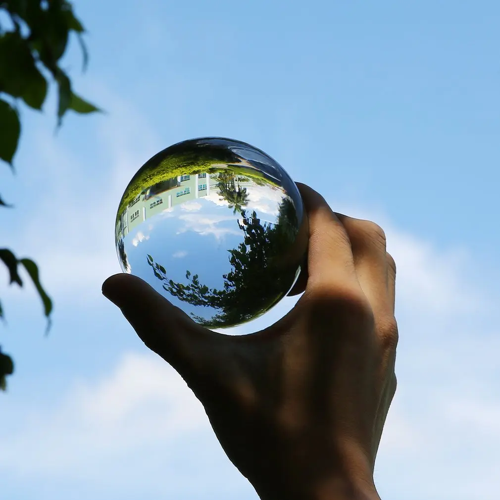 

Youool Artificial Crystal Balls Healing Glass Ball Sphere Decoration Ornaments Gift Chinese Style Crystal Ball Decoration