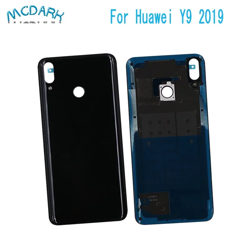 

6.5''Battery Back Cover For Huawei Y9 2019 +Fringerprint Frame Mobile Phone Replacement Parts Case For Huawei Enjoy 9 plus