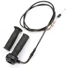 23 мм 2 xmoped скутера/мотоцикла из дроссельная ручка поворота грипса на руль кабель+ 2x дроссельной заслонки для GY6 125-150CC квадроцикл скутеры