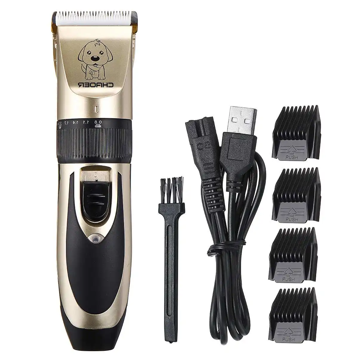 Baorun Rechargeable Pet Dog Hair Trimmers Professional Dog Grooming