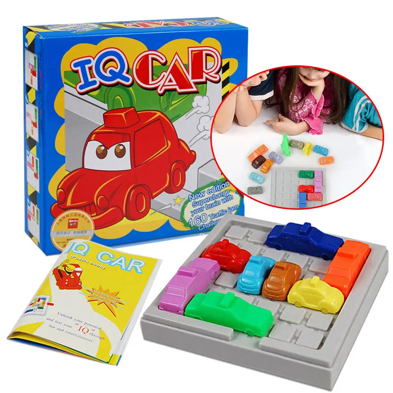 Машинка-головоломка игрушка креативный интеллект IQ автомобиль игра час пик логическая игра развивающая игра игрушки разума логическая