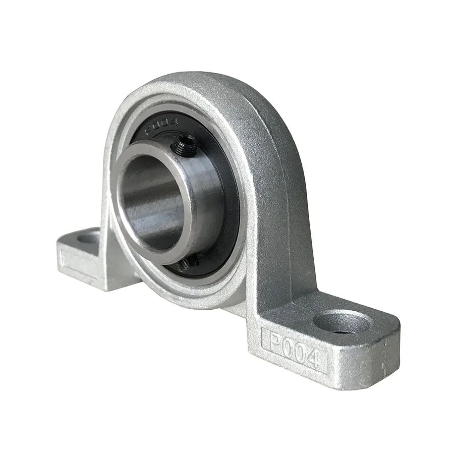 KP004 20mm Bore Diameter Zinc Alloy Pillow Block Mounted Housing Unit With Insert Bearing