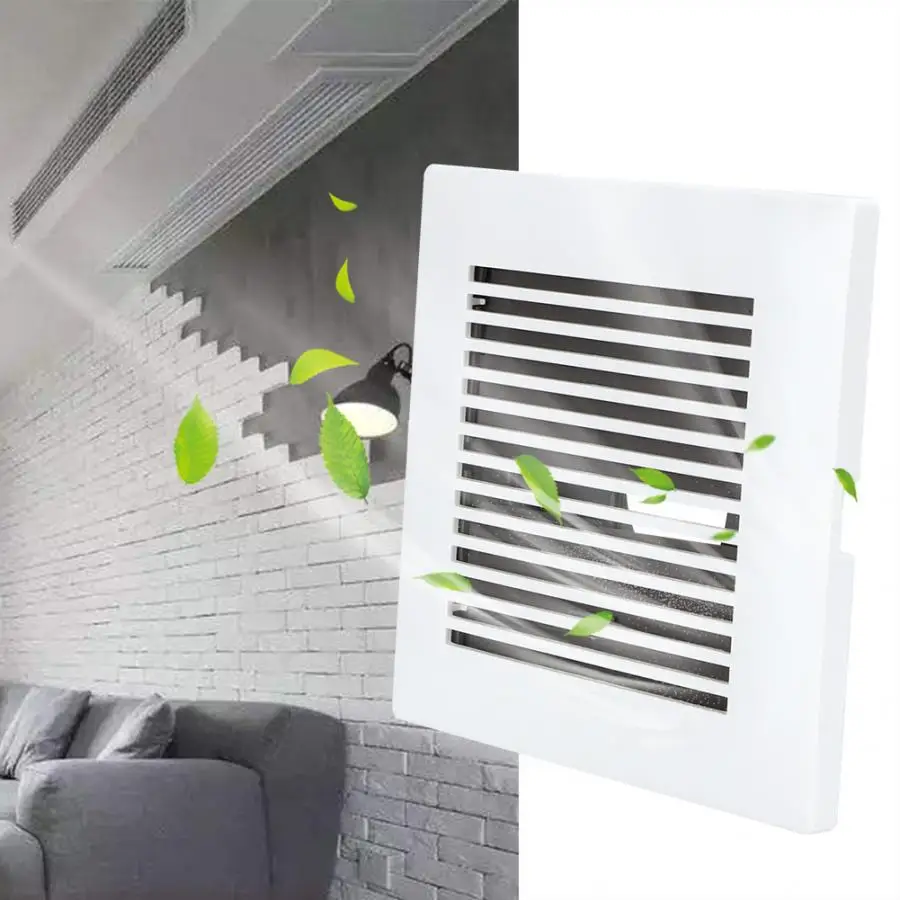

New Exhaust Blower Silent Wall Extractor Ventilation Fan Window Bathroom Kitchen Toilet Cooling Vents Ventilator Fan