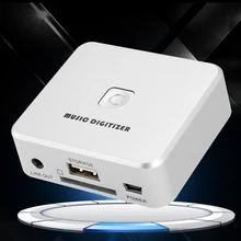 USB аудио карта захвата музыкальный дигитайзер HDMusic плеер рекордер L/R 3,5 США штекер с ezcap241 музыкальный дигитайзер