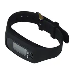 ЖК-дисплей умные наручные часы браслет шагомер спортивный монитор Бег упражнения шаг счетчик фитнес силиконовый браслет