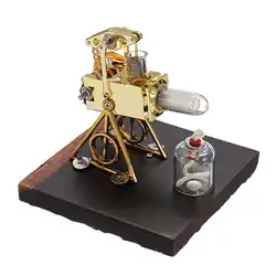 МИНИ 2,1 "горячий воздух пламя Модель двигателя Стирлинга коллекция подарок развивающие игрушки
