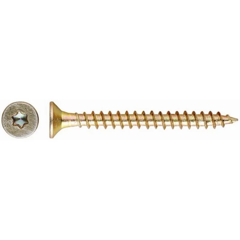 

INDEX TPTO60070-Screw lag spike countersunk TORX good header fillet 40 lubrificado bicromatado 6.0x070