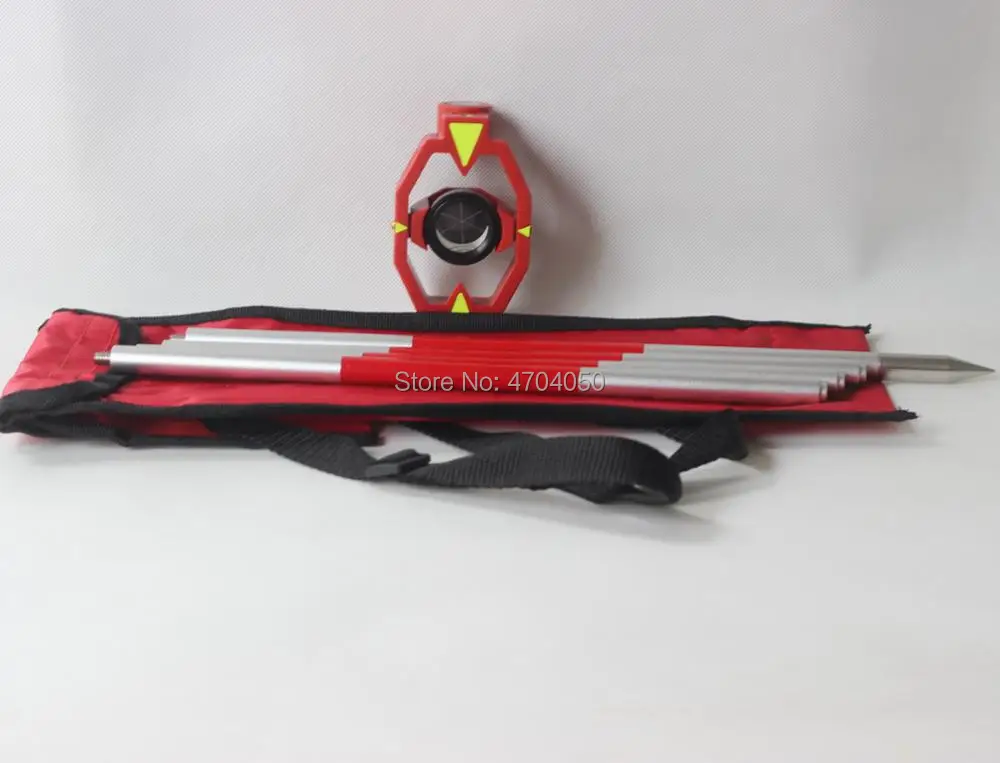 Совершенно новая мини призма с 4 полюсами для общей станции Призма постоянная =-30/0