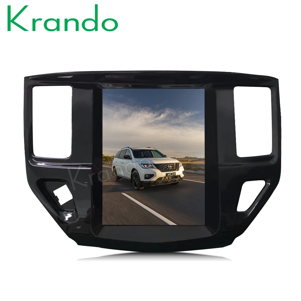 Cheap Krando Android 7.1 10.4" Vertical screen car multimedia system GPS for Nissan Pathfinder navigation entertainment stereo radio 0