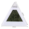 Digital Alarm Clock Thermometer Backlight Change Clock Perpetual Calendar Colorful Cone Pyramid Style Home Decoration Random ► Photo 2/6