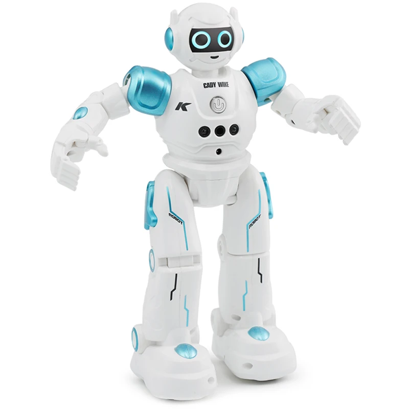 JJRC R11 пластиковый умный робот с сенсорным управлением Cady Wike Robot Song Dance Light Gliding Toy