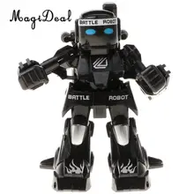 2,4G RC зондирующий Робот Игрушки пульт дистанционного управления боксерские роботы игрушки бой Битва Игра, с беспроводными двумя джойстиками управления