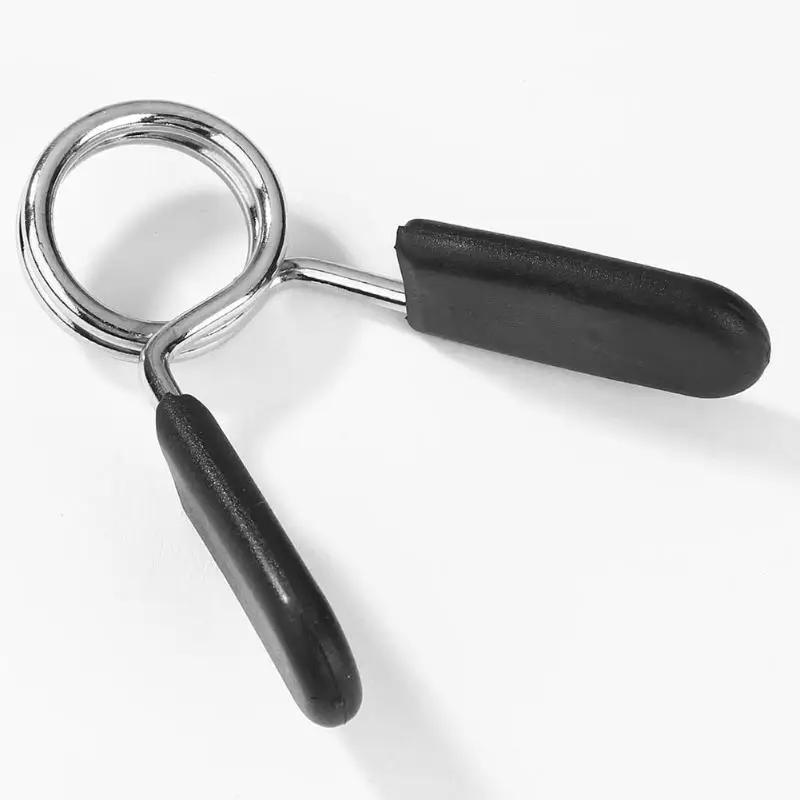 

24mm / 25.4mm Hand Grips Barbell Spring Collar Clips Clamp Gym Weight Barbells Dumbbell Lock Clamp Weight Lifting Gym Lock