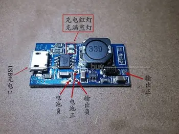 

USB Lithium Li-ion Lipo Battery Charger Module 3.7v 4.2v Boost Step Up 9V 6F22