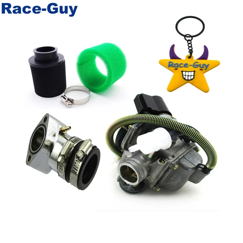 

High Performance PD24 Carburetor Manifold Intake Pipe Inlet Air Filter Cleaner For GY6 125cc 150cc Scooter ATV Go Kart Sunl