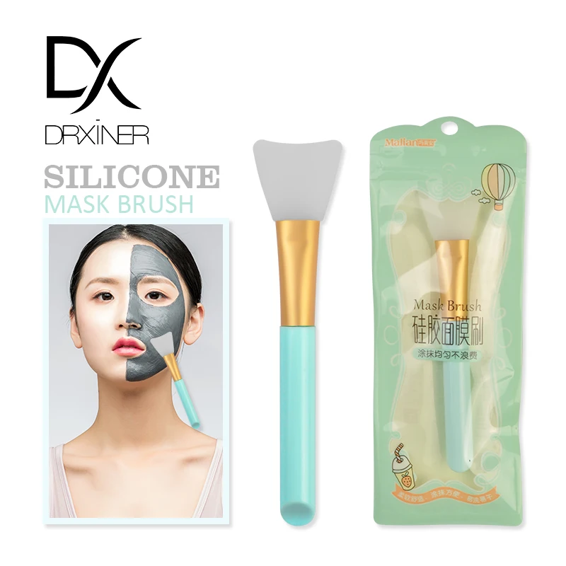

3 Colors Facial Mask Stirring Brush Soft Silicone Makeup Brush Women Skin Face Care For Girl Cosmetic Tools
