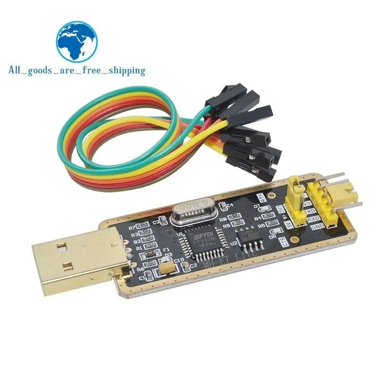 

FT232 FT232BL FT232RL USB 2.0 to TTL Level Download Cable to Serial Board Adapter Module 5V 3.3V Debugger TO 232 support win10