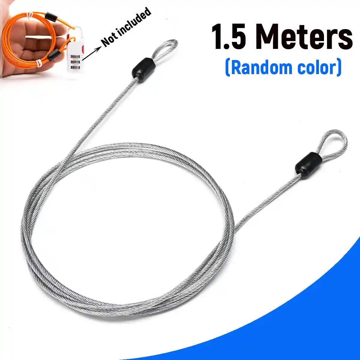 double loop cable lock