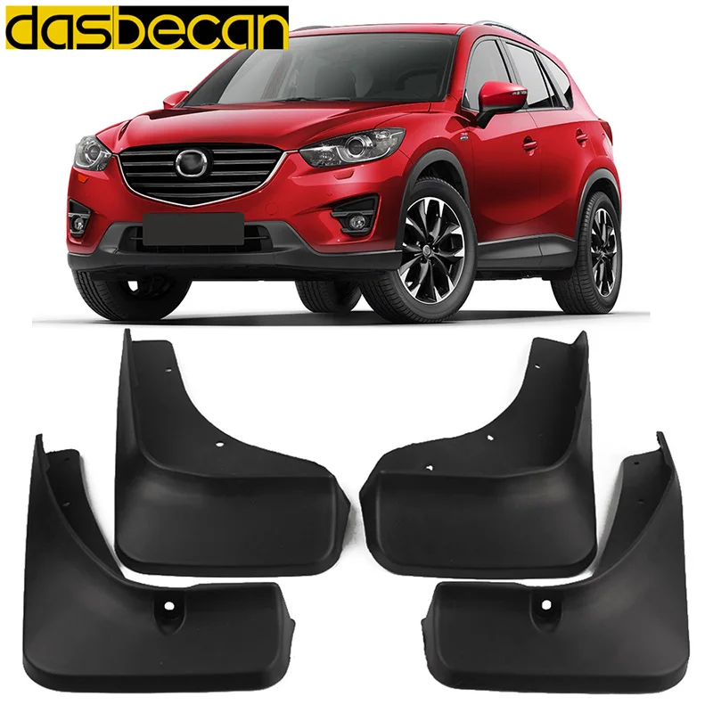 Dasbecan Автомобильные Брызговики для Mazda CX-5 2012- автомобильные аксессуары Брызговики панели2012 2013