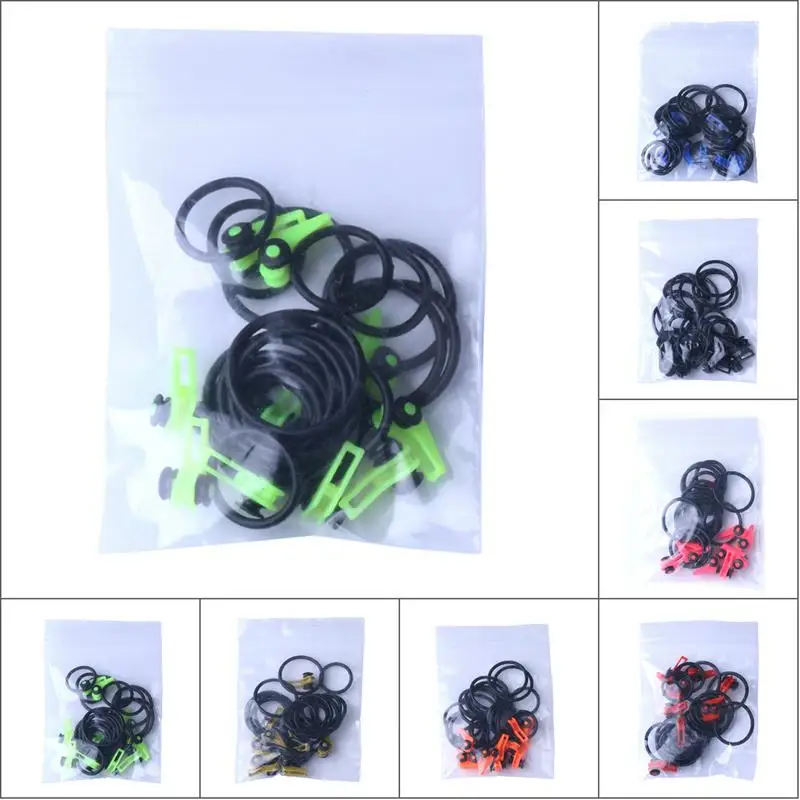 ABS Plastic Set Of 10 PCS Hang Lure Hook Bait Fishing Hook Rod Fishing Accessory