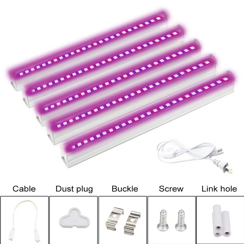 

LED Grow light Full Spectrum Indoor Plant lamp T5 Tube Bulb Light For Plants for the Indoor Garden Pipeline Cultivation