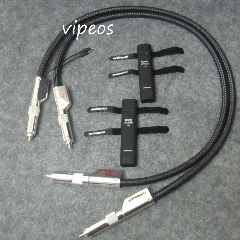 

WEL SIGNATURE 72V DBS RCA INTERCONNECT AUDIOPHILE CABLE 1M PAIR
