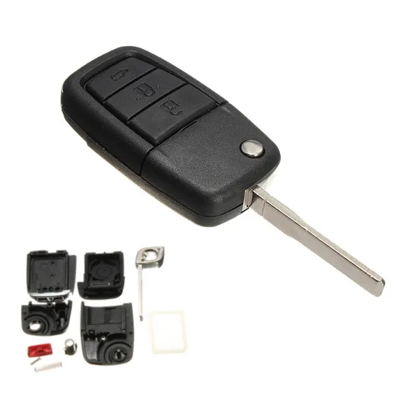 

3 Button Replacement Flip Key Remote Control Shell Case with Blade for VE for Holden Commodore