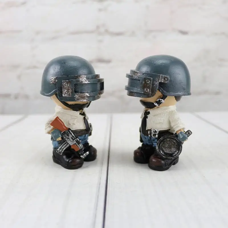 Модель солдата для игры PUBG модель 98K трехуровневая голова военная игрушка