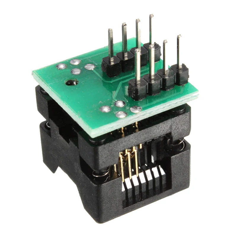 SOIC8 SOP8 К DIP8 адаптер программатора EZ гнездо модуля преобразователя|Запасные части|