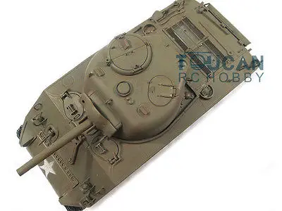 100% металлический Mato 1/16 M4A3 радиоуправляемый танк Sherman инфракрасная отдача