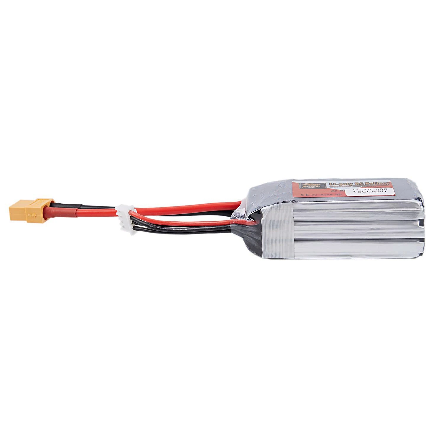 Zop Power 11 1 В 1500 мАч 40C 3S Lipo батарея Xt60 разъем для Радиоуправляемый Дрон автомобиль