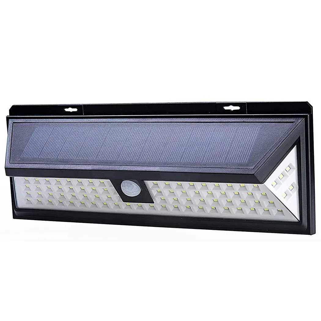 

Security 1 Motion Eaves Camping etc Waterproof Sensor Outdoor Lights Garden x Aisle Lighting Light 86LED Outdoor Solar