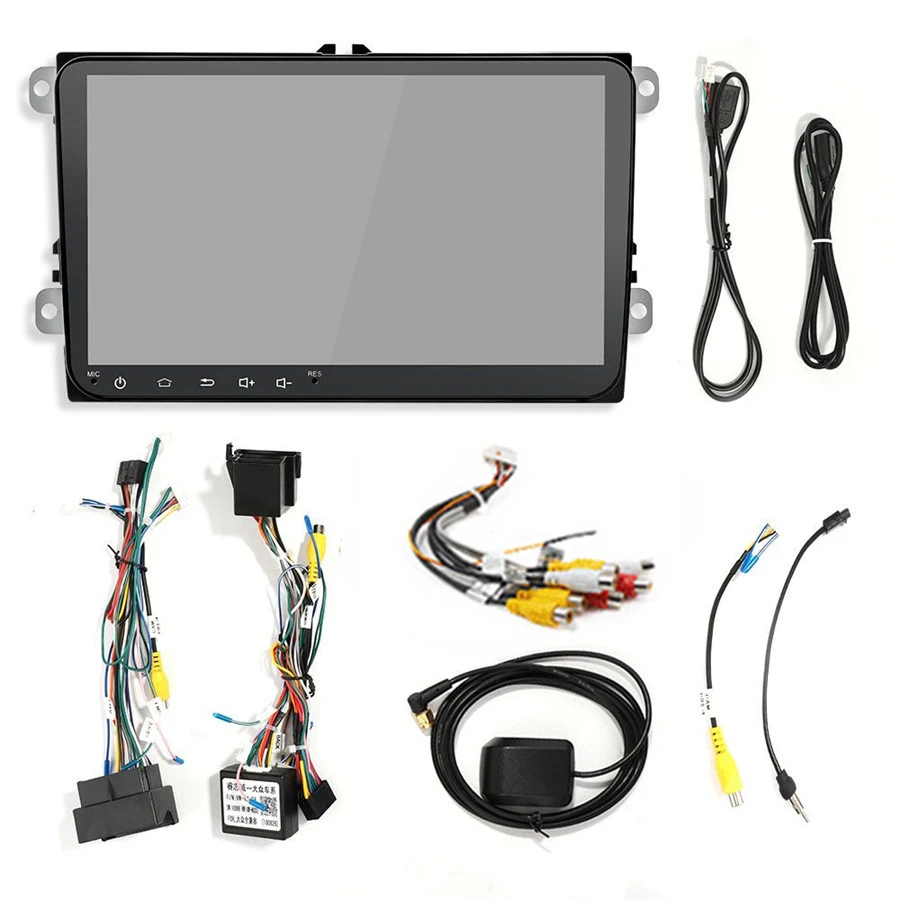  9”Auto radio Android 8.1 1080P Quad Core RAM 1GB ROM 16GB GPS Navigation Car Stereo Radio 2 Din And
