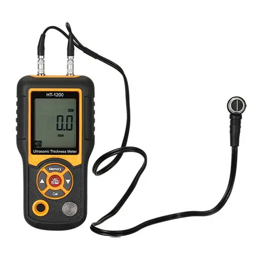 LCD Ultrasonic Thickness Gauge Meter HT 1200 High Precision Steel