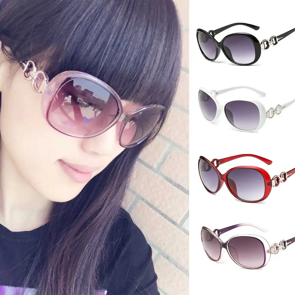 Women Fashion Anti UV Sun Visor Sunglasses Resin Classic for Driving