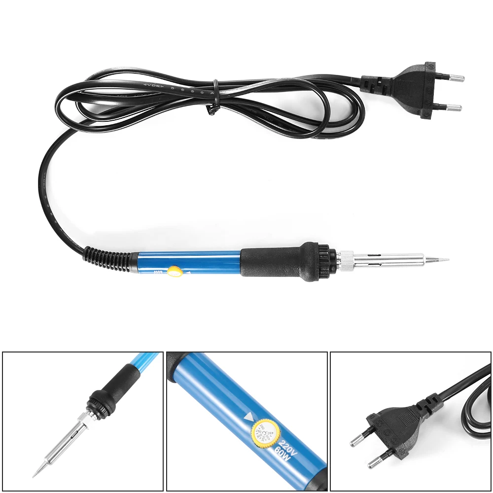 

1pc Temperature Electric Soldering Iron 220V 110V 60W Welding Solder Rework Station Heat Pencil Repair Tool